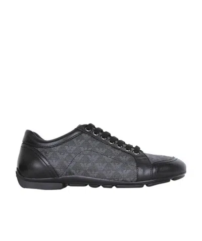 EMPORIO ARMANI LOGO LACE UP CASUAL SPORTS SHOES