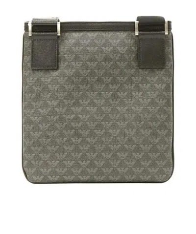 EMPORIO ARMANI LOGO LOGO SATCHEL BAG