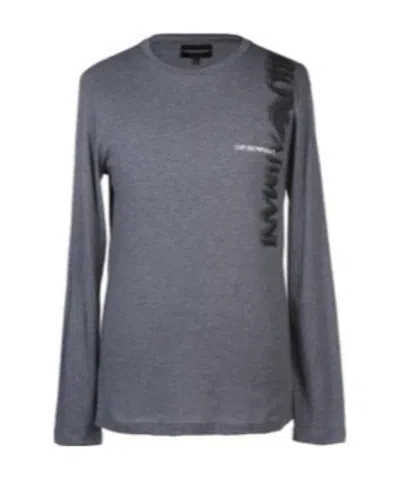 EMPORIO ARMANI LOGO LONG-SLEEVED T-SHIRT