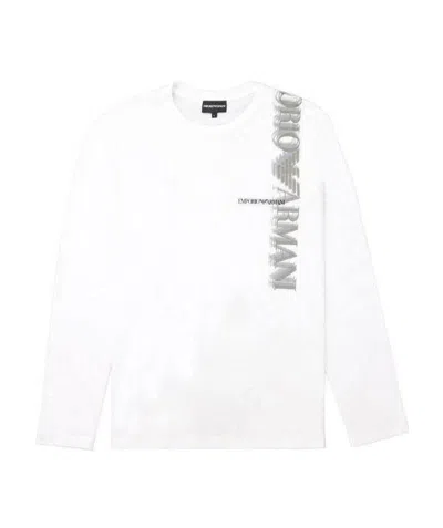 EMPORIO ARMANI LOGO LONG-SLEEVED T-SHIRT