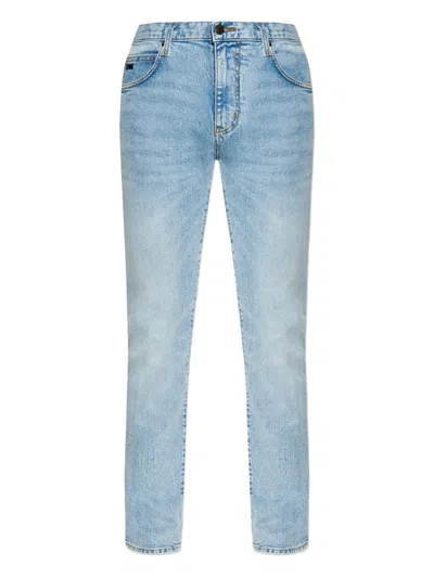EMPORIO ARMANI LOGO-MOTIF JEANS