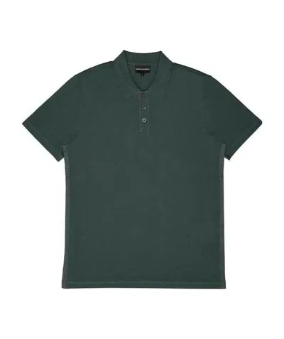 EMPORIO ARMANI LOGO POLO SHIRT