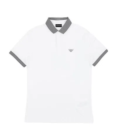 EMPORIO ARMANI LOGO POLO SHIRT