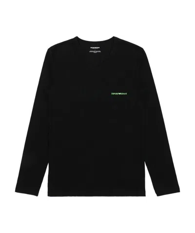 EMPORIO ARMANI LOGO PRINTED T-SHIRT
