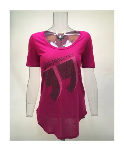 EMPORIO ARMANI LOGO PRINTED T-SHIRT