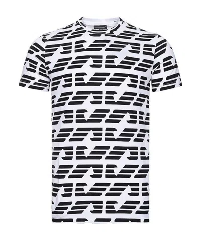 EMPORIO ARMANI LOGO PRINTED T-SHIRT