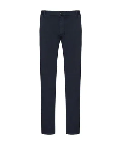 EMPORIO ARMANI LOGO STRAIGHT CASUAL PANTS