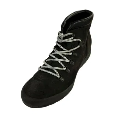 EMPORIO ARMANI LOGO TIED WITH HIGH-TOP CASUAL SNEAKERS