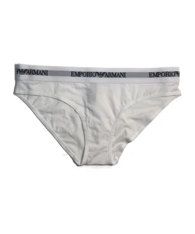 EMPORIO ARMANI LOGO WAIST-EDGE BRIEFS PANTS