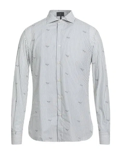 EMPORIO ARMANI EMPORIO ARMANI MAN SHIRT BLUE SIZE L COTTON