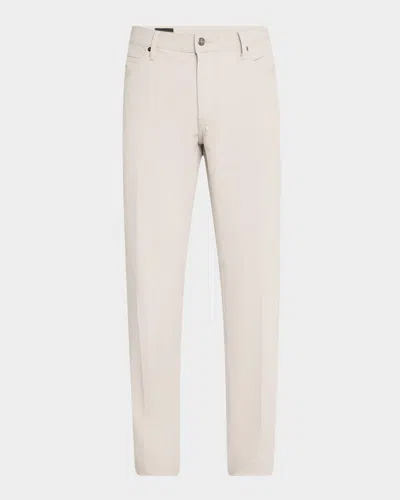 EMPORIO ARMANI MEN'S TECHNICAL CORDUROY 5-POCKET PANTS