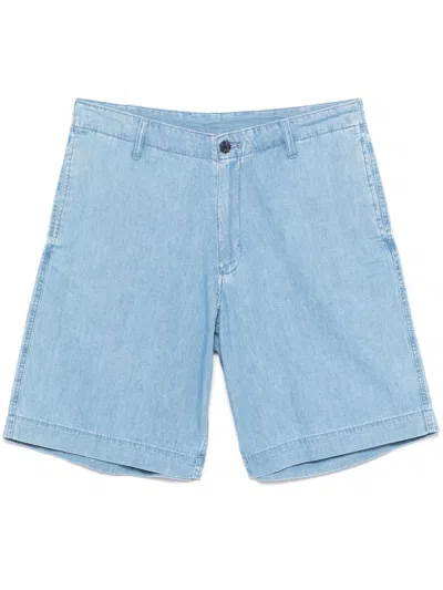 EMPORIO ARMANI EMPORIO ARMANI ORGANIC COTTON DENIM BERMUDA SHORTS