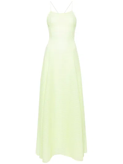 EMPORIO ARMANI RIBBED MAXI DRESS