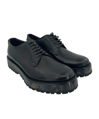 EMPORIO ARMANI ROUND HEAD LACING BUSINESS SHOES