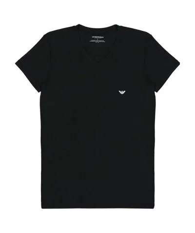 EMPORIO ARMANI ROUND-NECKED LOGO T-SHIRT