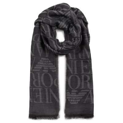 EMPORIO ARMANI SCARF MAN EMPORIO ARMANI 98322-149604 BLACK