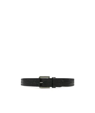 EMPORIO ARMANI SQUARE BUCKLE BELT