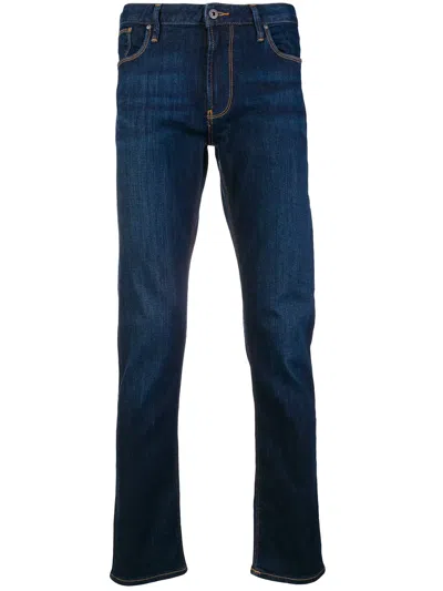 EMPORIO ARMANI STRAIGHT-LEG JEANS