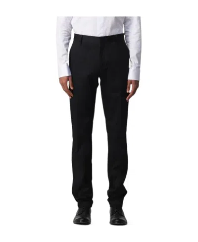 EMPORIO ARMANI EMPORIO ARMANI STRAIGHT-LEG SLIM-CUT TAILORED TROUSERS