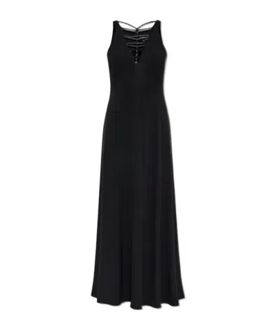 EMPORIO ARMANI EMPORIO ARMANI STRAPPY MAXI DRESS