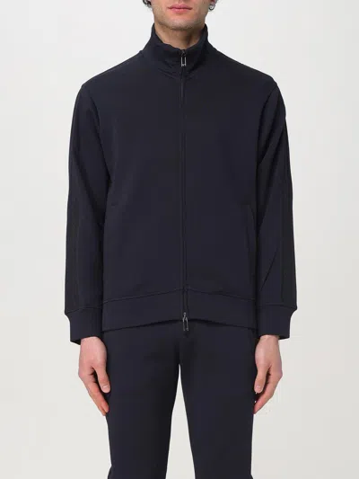 EMPORIO ARMANI EMPORIO ARMANI JERSEY ZIP-UP SWEATSHIRT