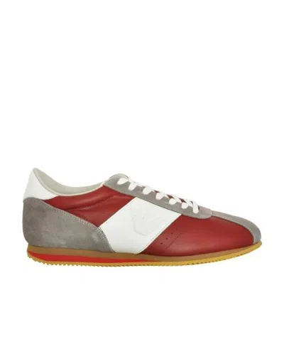 EMPORIO ARMANI STRAP-UP CASUAL SNEAKERS
