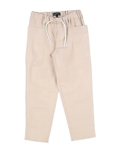 EMPORIO ARMANI EMPORIO ARMANI TODDLER BOY PANTS BEIGE SIZE 6 COTTON, LINEN