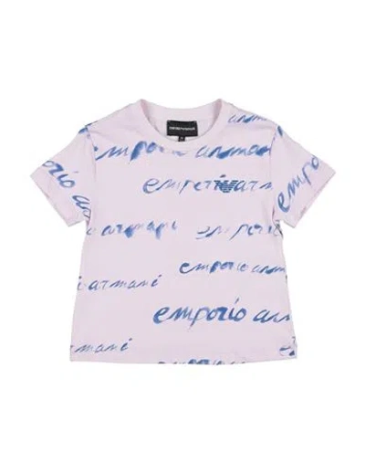 EMPORIO ARMANI EMPORIO ARMANI TODDLER GIRL T-SHIRT LILAC SIZE 6 COTTON