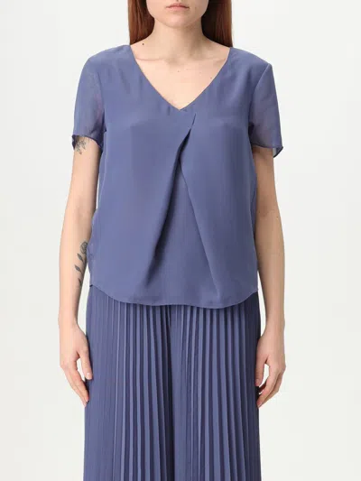 EMPORIO ARMANI TOP EMPORIO ARMANI WOMAN COLOR INDIGO