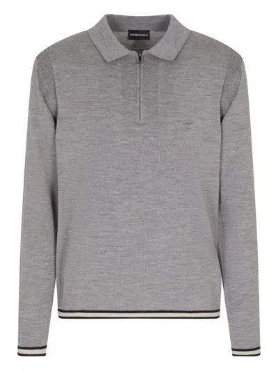 EMPORIO ARMANI WOOL POLO SHIRT