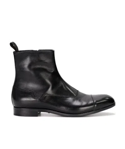 EMPORIO ARMANI ZIPPERED BOOTS