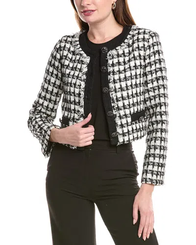 ENDLESS ROSE ENDLESS ROSE CROPPED TWEED JACKET