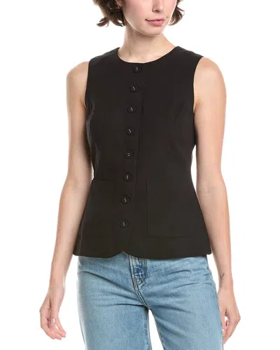 ENDLESS ROSE ENDLESS ROSE LINEN-BLEND LONG TOP