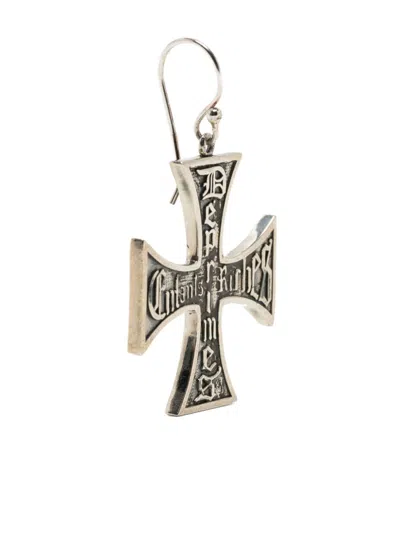 ENFANTS RICHES DEPRIMES CROSS EARRING