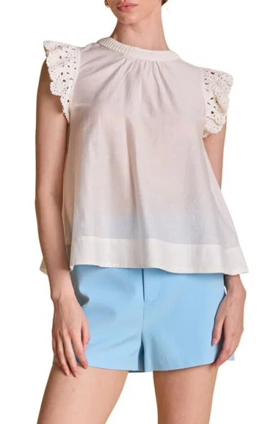 ENGLISH FACTORY ENGLISH FACTORY STITCH DETAIL WOVEN SHIRT