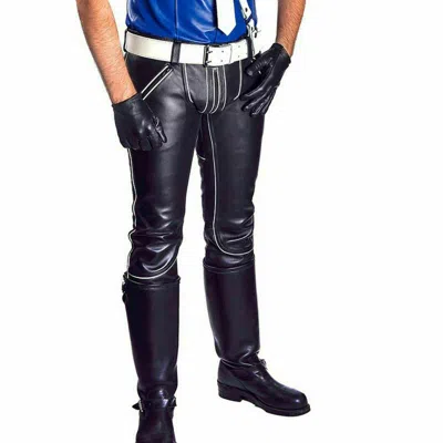 ENT-K HERREN AUTHENTISCH LAMMLEDER ECHTLEDER SCHWARZ HOSE SLIM FIT STYLISCH