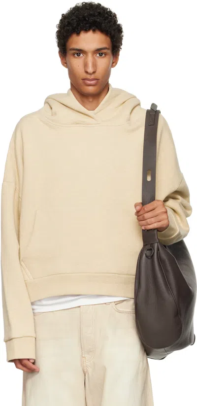 ENTIRE STUDIOS BEIGE HEAVY HOODIE