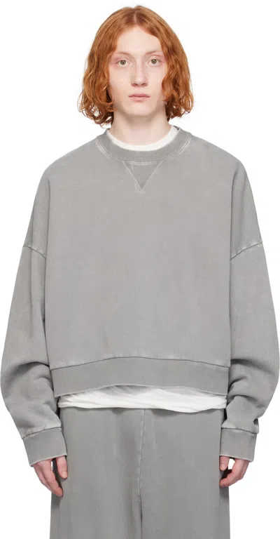 ENTIRE STUDIOS GRAY BOX SWEATSHIRT