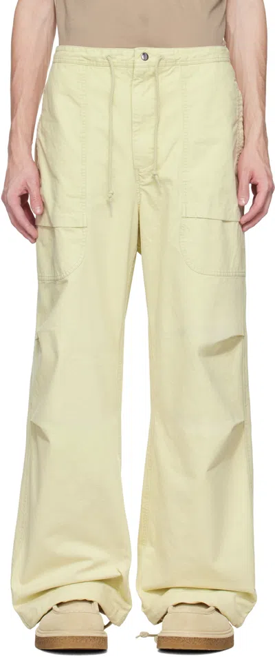 ENTIRE STUDIOS OFF-WHITE BARREN CARGO TROUSERS