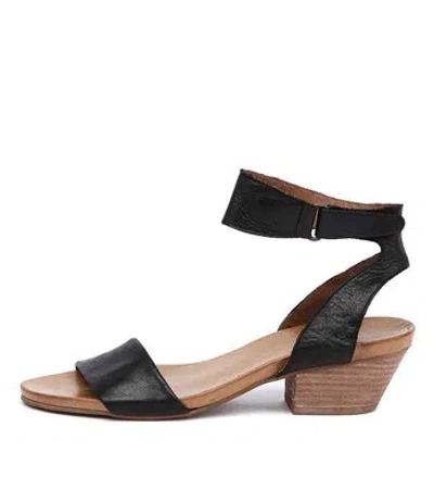 EOS EOS CUBO W BLACK WOMENS SHOES CASUAL SANDALS HEELED