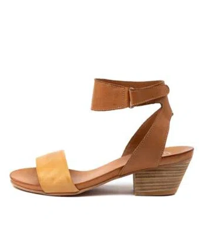 EOS EOS CUBO W TAN LEATHER TAN WOMENS SHOES CASUAL SANDALS HEELED