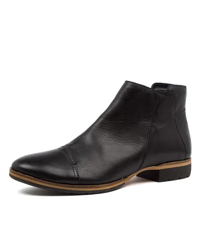 EOS EOS GAIO TAUPE LEATHER WOMENS SHOES CASUAL BOOTS ANKLE