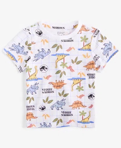 EPIC THREADS TODDLER BOYS 2T-4T JURASSIC-PRINT SHORT-SLEEVE T-SHIRT, EXCLUSIVELY AT MACY'S