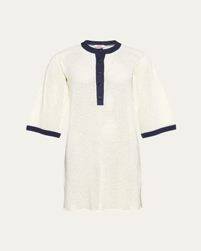 ERES ALBATROS MINI DRESS COVERUP