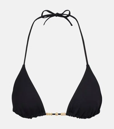 ERES EPHEMERE EMBELLISHED BIKINI TOP