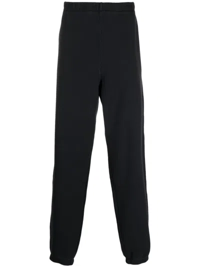 ERL JERSEY-FLEECE COTTON TRACK PANTS