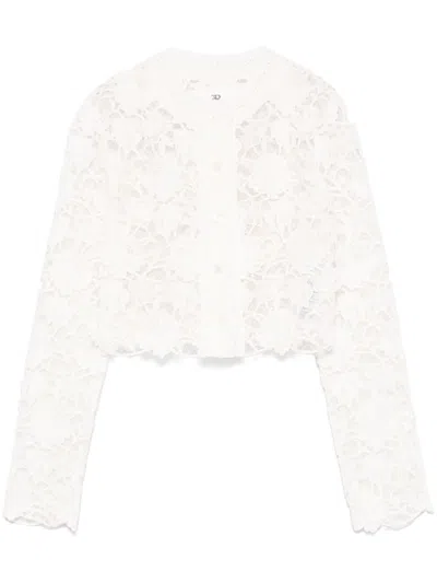 ERMANNO SCERVINO GUIPURE-LACE JACKET