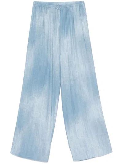 ERMANNO SCERVINO TWILL TROUSERS