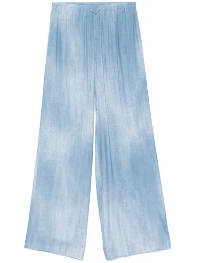 ERMANNO SCERVINO TWILL TROUSERS