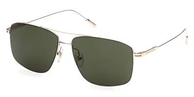 ERMENEGILDO ZEGNA ERMENEGILDO ZEGNA EZ0188-D SUNGLASSES AVIATOR 60MM & AUTHENTIC